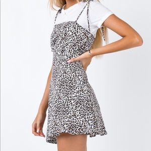 Princess Polly Cliff Leopard Mini Dress